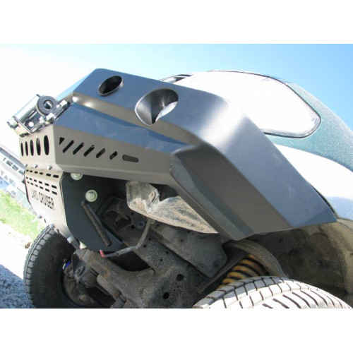 Fabryka 4x4 Front Steel Winch Bumper for Version With Plastic Wheel Arch Extensions Toyota Land Cruiser J90 99-02