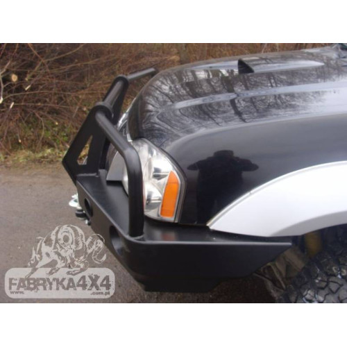 Fabryka 4x4 Front Steel Winch Bumper with Bullbar for Nissan Navara D22 2001-2004