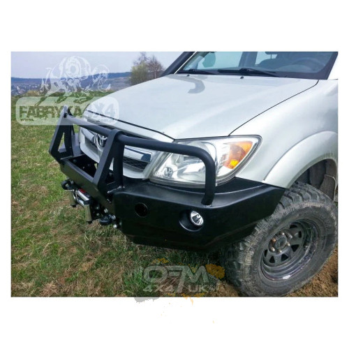 Front Winch Bumper with Bullbar Toyota Hilux (2005–2008) – Fabryka 4x4 Heavy Duty