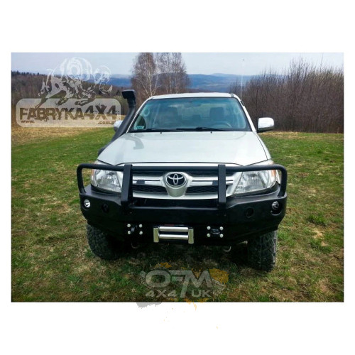 Front Winch Bumper with Bullbar Toyota Hilux (2005–2008) – Fabryka 4x4 Heavy Duty