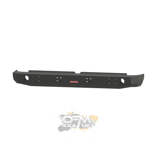 Rear Bumper with Carrier Mounts Toyota Hilux (2005–2015) – Fabryka 4x4 (Wheel & Canister Ready)