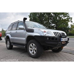 F4x4 Front Bumper Without Bullbar For The Version With Plastic Wheelcase Extensions Toyota Land Cruiser J120 02-09