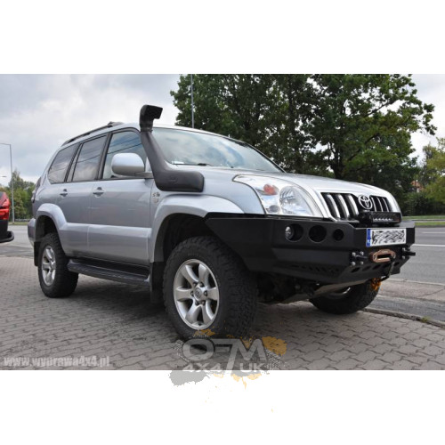 F4x4 Front Bumper Without Bullbar For The Version With Plastic Wheelcase Extensions Toyota Land Cruiser J120 02-09 F4x4 Front Bumper Without Bullbar For The Version With Plastic Wheelcase Extensions Toyota Land Cruiser J120 02-09