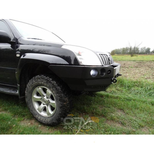 F4x4 Front Bumper Without Bullbar For The Version With Plastic Wheelcase Extensions Toyota Land Cruiser J120 02-09