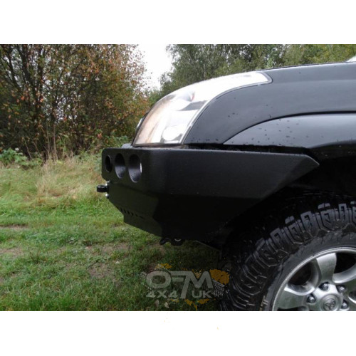 F4x4 Front Bumper Without Bullbar For The Version With Plastic Wheelcase Extensions Toyota Land Cruiser J120 02-09