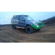 F4x4 Front Bumper With Bullbar For Version With Plastic Wheelcase Extensions Toyota Land Cruiser J120 02-09