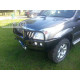 F4x4 Front Bumper With Bullbar For Version With Plastic Wheelcase Extensions Toyota Land Cruiser J120 02-09