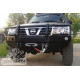 Fabryka 4x4 Front Steel Winch Bumper with Bullbar for Nissan Patrol Y61