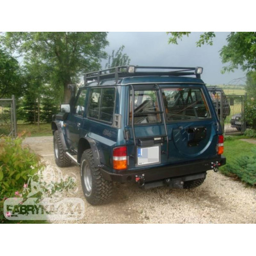 Fabryka 4x4 Rear Steel Bumper for Nissan Patrol Y60
