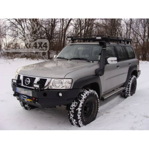Fabryka 4x4 Front Steel Winch Bumper for Nissan Patrol Y61 GU4