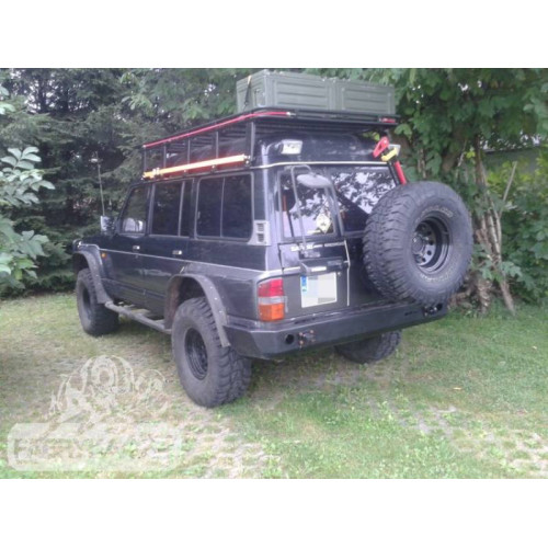 Fabryka 4x4 Rear Steel Bumper for Nissan Patrol Y60