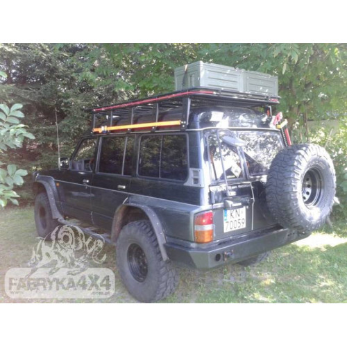 Fabryka 4x4 Rear Steel Bumper for Nissan Patrol Y60
