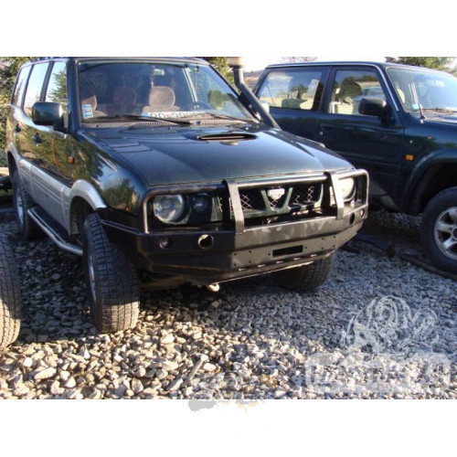 Fabryka 4x4 Front Steel Winch Bumper with Bullbar for Nissan Terrano Ii 96-00
