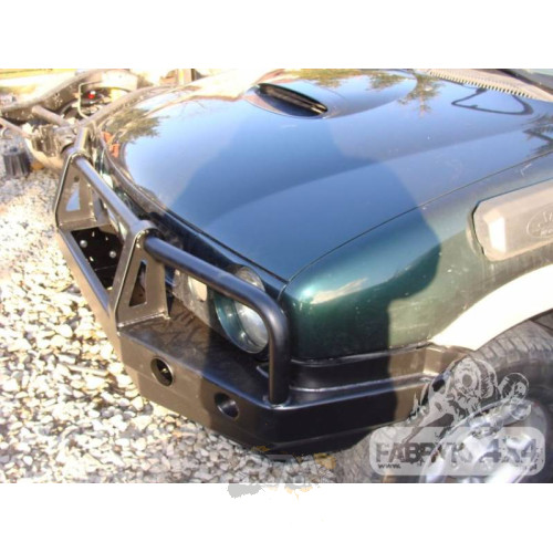 Fabryka 4x4 Front Steel Winch Bumper with Bullbar for Nissan Terrano Ii 96-00