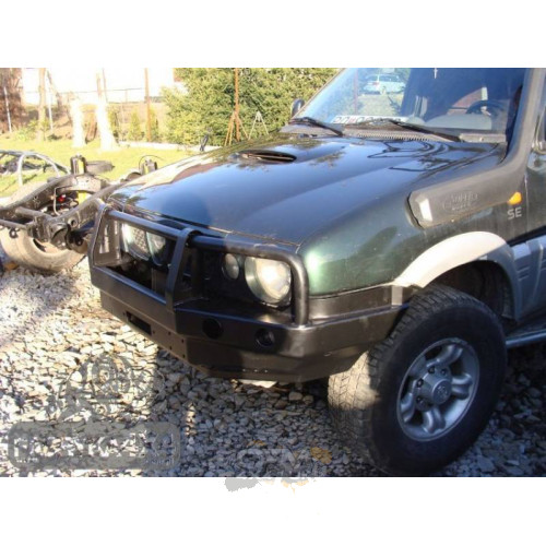 Fabryka 4x4 Front Steel Winch Bumper with Bullbar for Nissan Terrano Ii 96-00