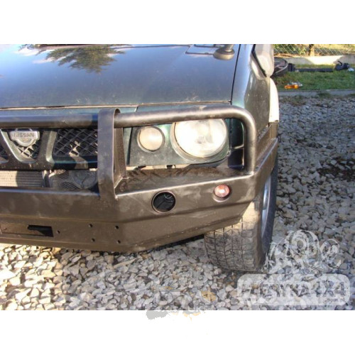 Fabryka 4x4 Front Steel Winch Bumper with Bullbar for Nissan Terrano Ii 96-00