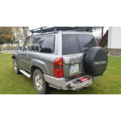 Fabryka 4x4 Rear Steel Winch Bumper for Nissan Patrol Y61 GU4