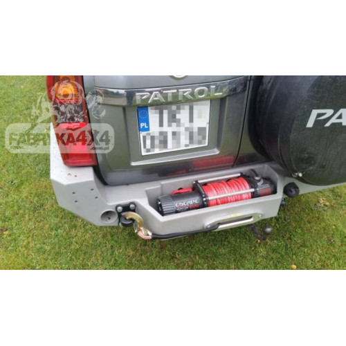 Fabryka 4x4 Rear Steel Winch Bumper for Nissan Patrol Y61 GU4
