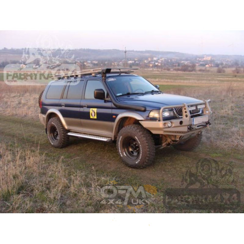 Fabryka 4x4 Front Bumper With Bullbar Mitsubishi Pajero Sport 96-00