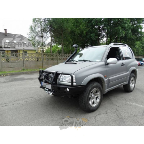 Fabryka 4x4 Front Steel Winch Bumper with Bullbar for Suzuki Grand Vitara I 98-05