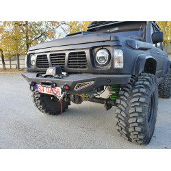 MotoProject Steel Front Winch Bumper Type 03 – Nissan Patrol Y60 1988–1997