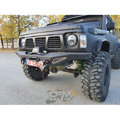 MotoProject Steel Front Winch Bumper Type 03 – Nissan Patrol Y60 1988–1997 MotoProject Steel Front Winch Bumper Type 03 – Nissan Patrol Y60 1988–1997