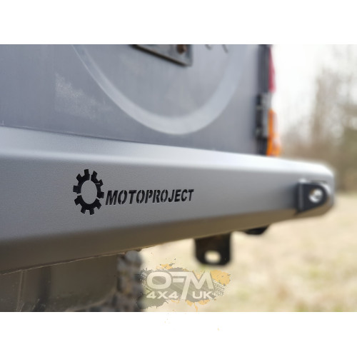 MotoProject Steel Rear Bumper with LED Lights – Nissan Patrol Y60 1988–1997