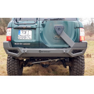 MotoProject Steel Rear Bumper with Spare Wheel Carrier – Nissan Patrol Y61 1997–2003