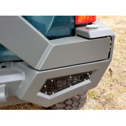 MotoProject Steel Rear Bumper with Spare Wheel Carrier – Nissan Patrol Y61 1997–2003