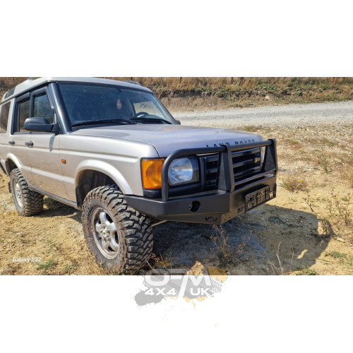 Bad Label Heavy-Duty Steel Winch Bumper – Land Rover Discovery 2 (1998–2004)