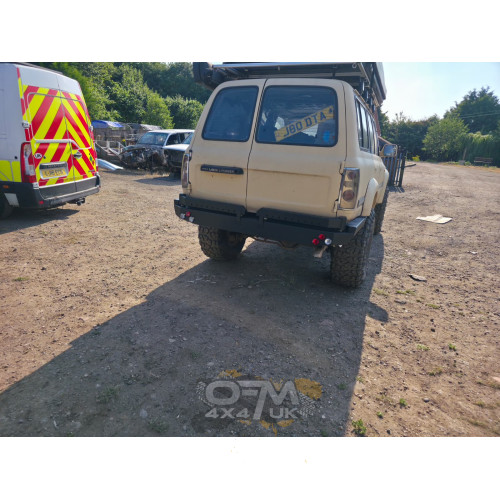 Bad Label Heavy-Duty Modular Rear Steel Bumper – Toyota Land Cruiser 80 Series (J80 1989–1998)