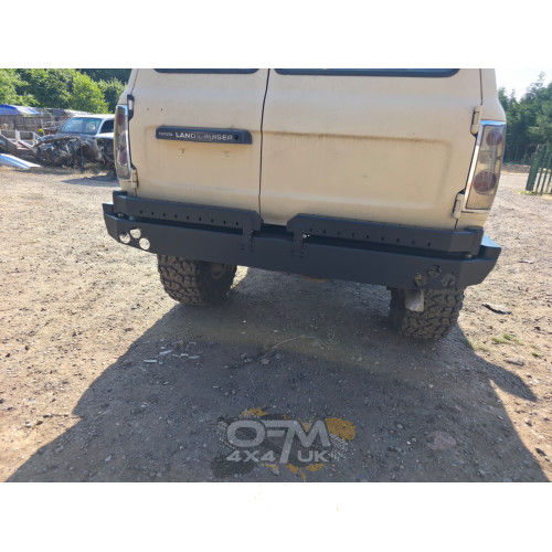 Bad Label Heavy-Duty Modular Rear Steel Bumper – Toyota Land Cruiser 80 Series (J80 1989–1998)