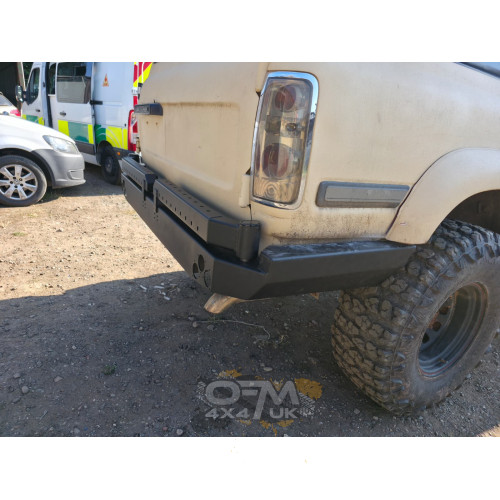 Bad Label Heavy-Duty Modular Rear Steel Bumper – Toyota Land Cruiser 80 Series (J80 1989–1998)