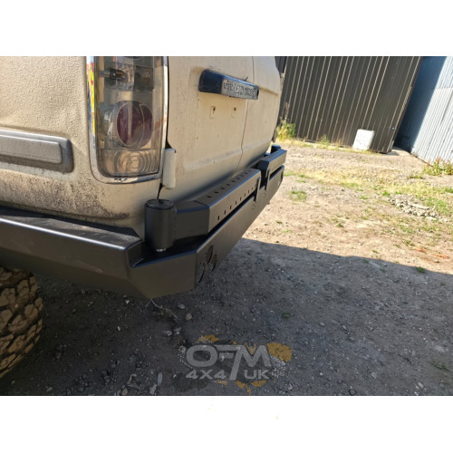 Bad Label Heavy-Duty Modular Rear Steel Bumper – Toyota Land Cruiser 80 Series (J80 1989–1998)