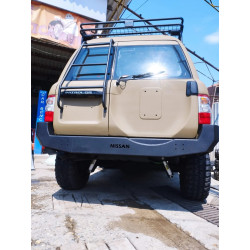 Bad Label Steel Rear Off-Road Bumper – Nissan Patrol Y61 GR / GU4 (1997–2010)