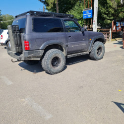 Bad Label Steel Rear Off-Road Bumper – Nissan Patrol Y61 GR / GU4 (1997–2010)