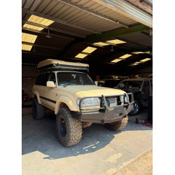 Bad Label Heavy-Duty Steel Winch Bumper – Toyota Land Cruiser 80 Series (HDJ80 / FZJ80 1990–1997)