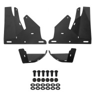 Superior Engineering Rear Mudflap Bracket Kit Toyota Land Cruiser 80 Series GXL Wide Flare