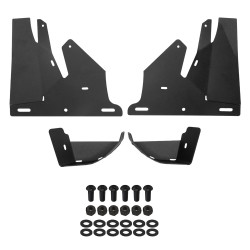 Superior Engineering Rear Mudflap Bracket Kit Toyota Land Cruiser 80 Series GXL Wide Flare