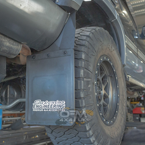 Superior Engineering Rear Mudflap Bracket Kit Toyota Land Cruiser 80 Series GXL Wide Flare Superior Engineering Rear Mudflap Bracket Kit Toyota Land Cruiser 80 Series GXL Wide Flare