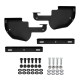 Superior Engineering Front Mudflap Bracket Kit Toyota Land Cruiser 80 Series GXL Wide Flare