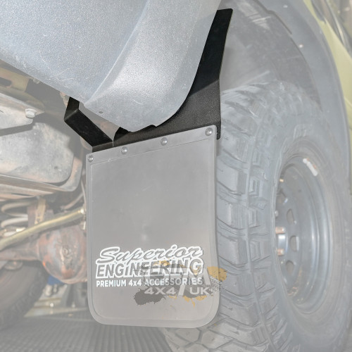 Superior Engineering Rear Mudflap Bracket Kit Nissan Patrol GU Y61 Series 1–3 OEM Flares