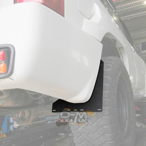 Superior Engineering Rear Mudflap Bracket Kit Nissan Patrol GU Y61 Series 4+ OEM Flares
