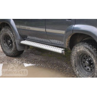 Rock Sliders / Side Steps Toyota Land Cruiser J80 Diesel (1989–1998) – Fabryka 4x4 Heavy Duty