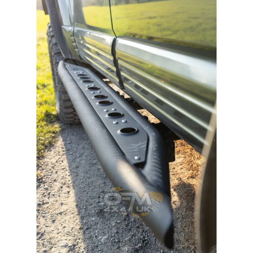 IOD Performance Heavy-Duty Steel Rock Sliders – Nissan Patrol Y60 / Y61 LWB