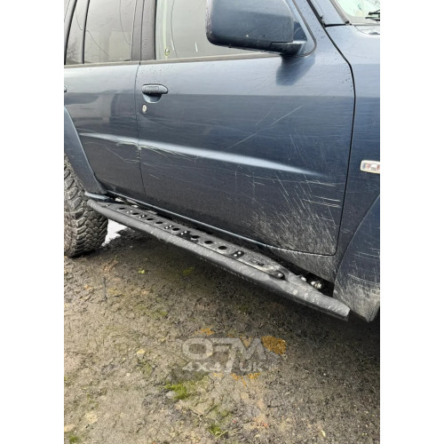 IOD Performance Heavy-Duty Steel Rock Sliders – Nissan Patrol Y60 / Y61 LWB