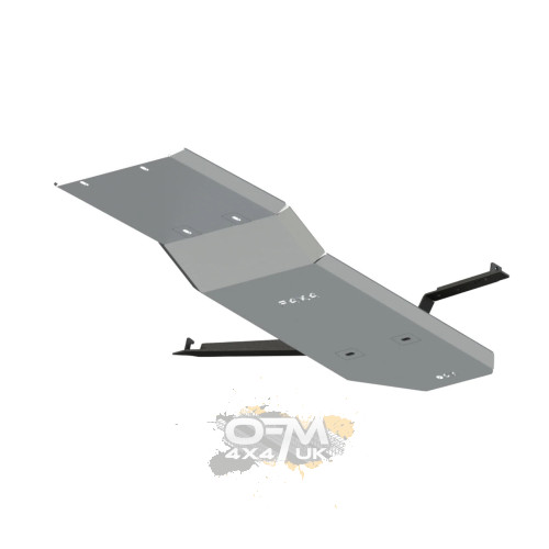 Aluminium Fuel Tank Guard Toyota FJ Cruiser 4.0 Petrol Automatic (2006–2013) – Fabryka 4x4