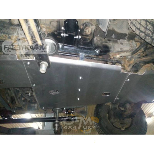 Fabryka 4x4 Aluminium Gearbox Guard for Toyota Land Cruiser 100 J100 Diesel Manual 1998–2007 – 6mm