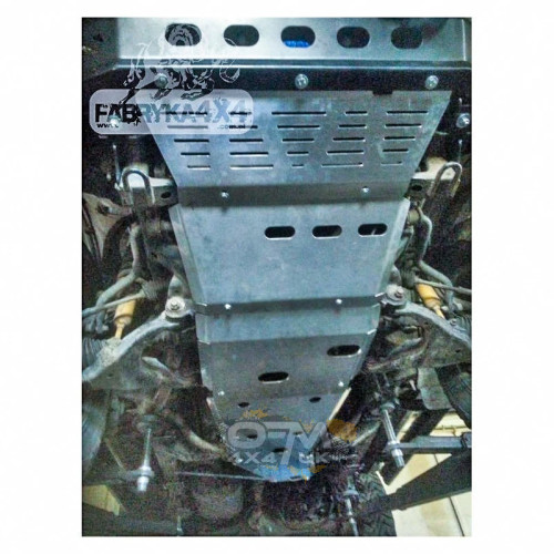 Fabryka 4x4 Aluminium Gearbox & Transfer Case Guard for Toyota Land Cruiser Prado 120 J120 / J125 2002–2009 – 6mm