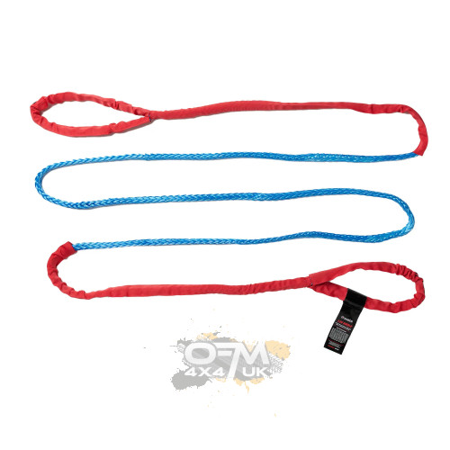 Saber Pro Recovery Bridle 12mm (12,000kg Breaking Strength) – Off-Road Equaliser Strap for 8T Kinetic Ropes (SBR-BR12-5)